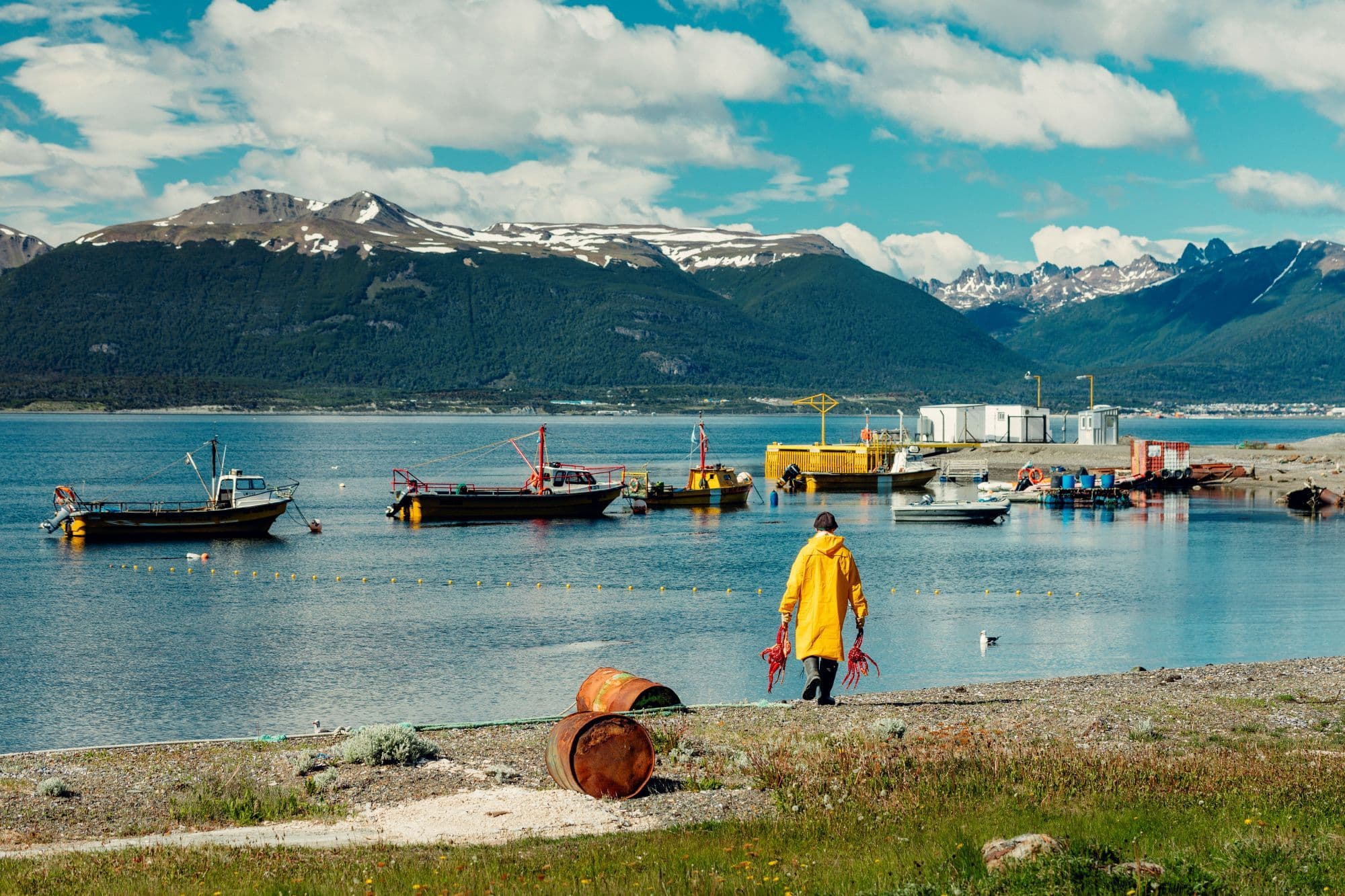 Canal Beagle y Puerto Almanza