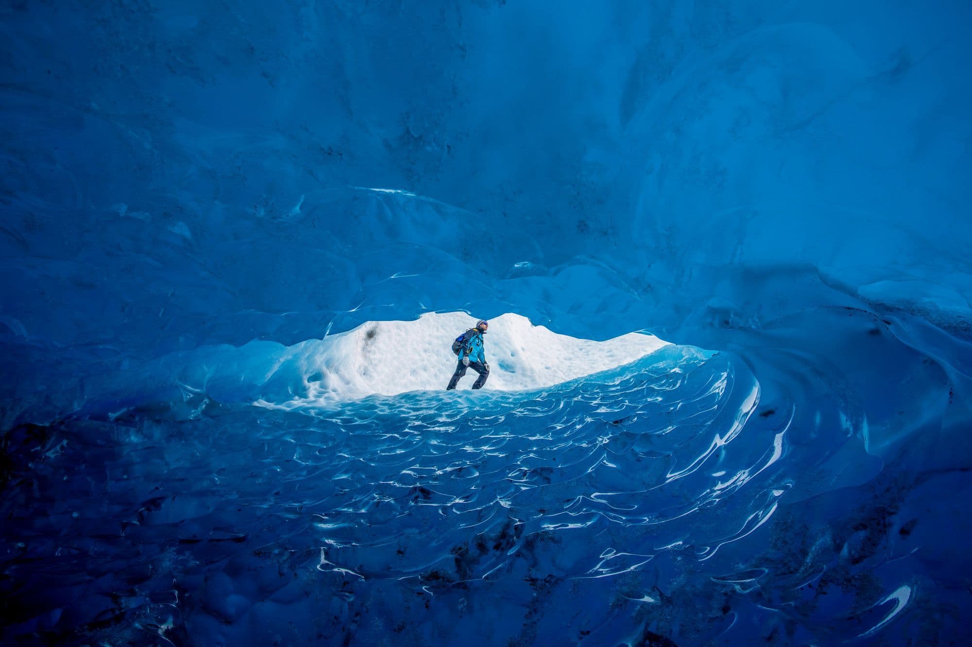 Minitrekking sobre el glaciar
