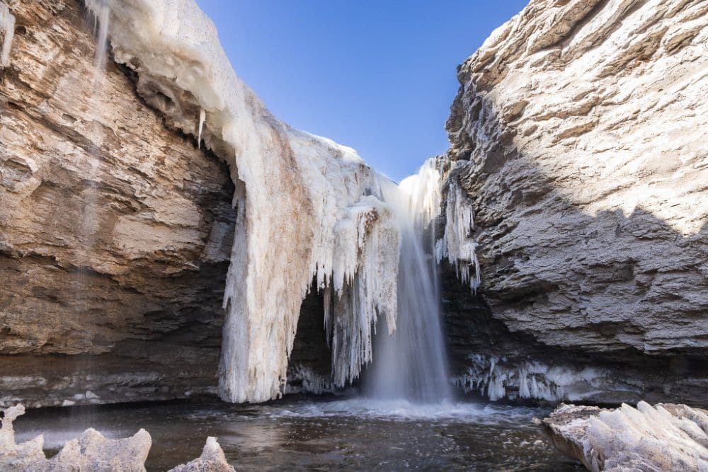 Cascada Congelada de Juncalito