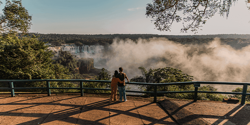 Atardecer en las cataratas