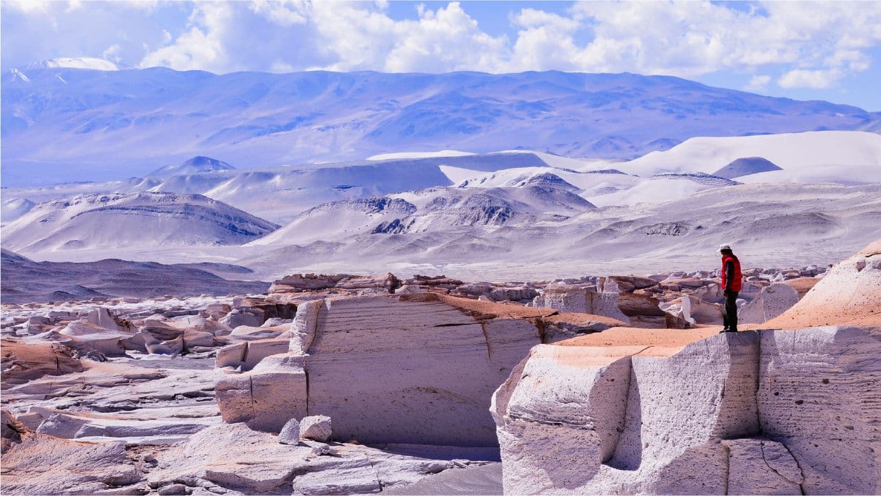 Paisaje de la puna y los altiplanos andinos