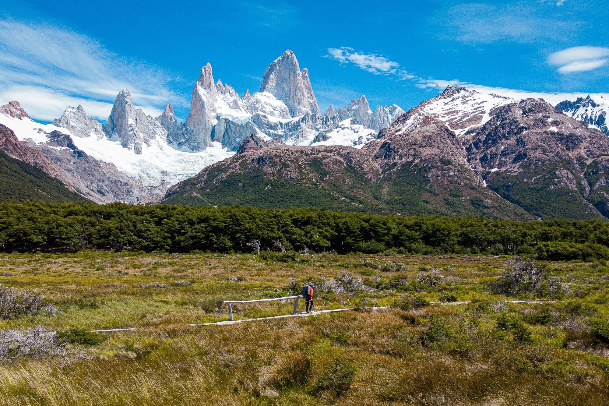 El Chaltén y Cerros Fitz Roy y Torre